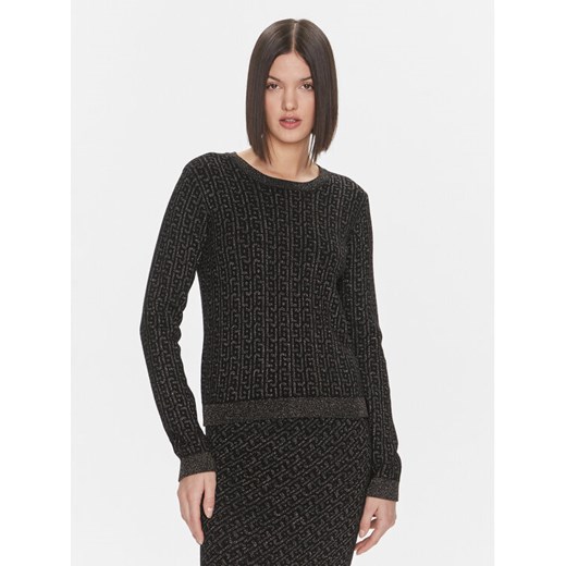 Liu Jo Sweter MF3431 MA49I Czarny Regular Fit ze sklepu MODIVO w kategorii Swetry damskie - zdjęcie 182674858