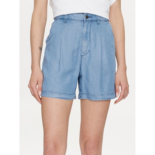 United Colors Of Benetton Szorty materiałowe 4KHND9016 Niebieski Relaxed Fit ze sklepu MODIVO w kategorii Szorty - zdjęcie 182674868