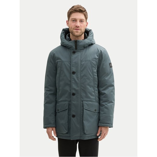 Tom Tailor Kurtka zimowa 1041321 Granatowy Regular Fit ze sklepu MODIVO w kategorii Kurtki męskie - zdjęcie 182674926