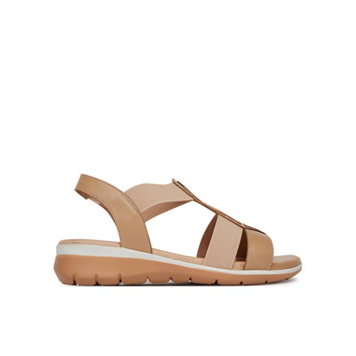 Go Soft Sandały WI16-INES-06 Beżowy ze sklepu MODIVO w kategorii Sandały damskie - zdjęcie 182674959