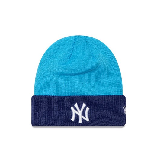 New Era Czapka Youth Colour Block 60565306 Niebieski ze sklepu MODIVO w kategorii Czapki dziecięce - zdjęcie 182674987