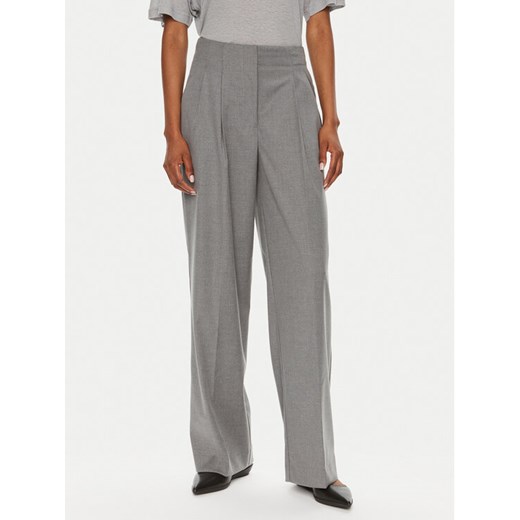 2NDDAY Spodnie materiałowe Carter 2244160169 Szary Relaxed Fit ze sklepu MODIVO w kategorii Spodnie damskie - zdjęcie 182674989