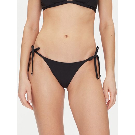 Calvin Klein Swimwear Dół od bikini String Side Tie KW0KW02704 Czarny ze sklepu MODIVO w kategorii Stroje kąpielowe - zdjęcie 182674998