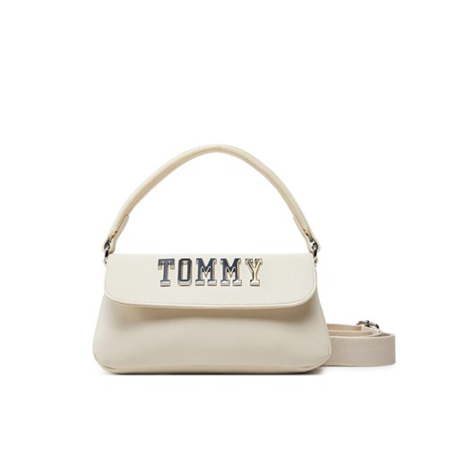 Tommy Jeans Torebka Tjw Everywhere Flap Crossover AW0AW17391 Beżowy ze sklepu MODIVO w kategorii Torebki damskie - zdjęcie 182674999