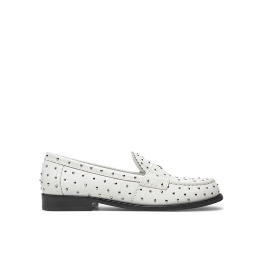 Tory Burch Lordsy 159881 Biały ze sklepu MODIVO w kategorii Lordsy damskie - zdjęcie 182675017