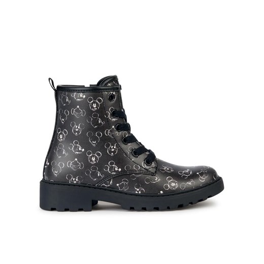 Geox Trapery J Casey Girl J2620D 00004 C9999 S Czarny ze sklepu MODIVO w kategorii Buty zimowe dziecięce - zdjęcie 182675026