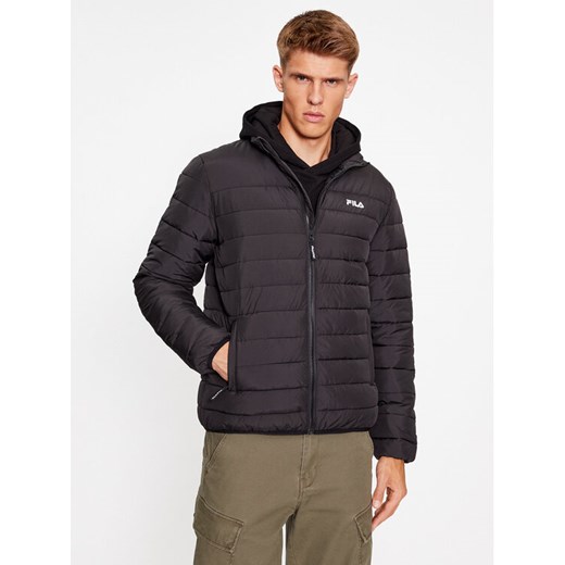 Fila Kurtka przejściowa FAM0456 Czarny Regular Fit ze sklepu MODIVO w kategorii Kurtki męskie - zdjęcie 182675155