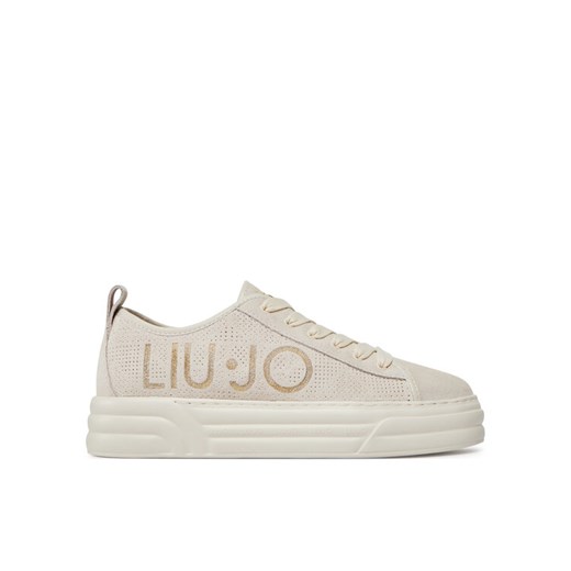 Liu Jo Sneakersy Cleo 26 BA4065 PX373 Beżowy ze sklepu MODIVO w kategorii Buty sportowe damskie - zdjęcie 182675156