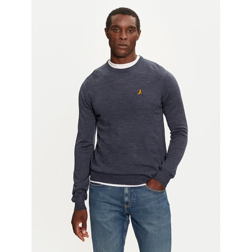 Brave Soul Sweter MK-230EINSTEIN8 Niebieski Regular Fit ze sklepu MODIVO w kategorii Swetry męskie - zdjęcie 182675158