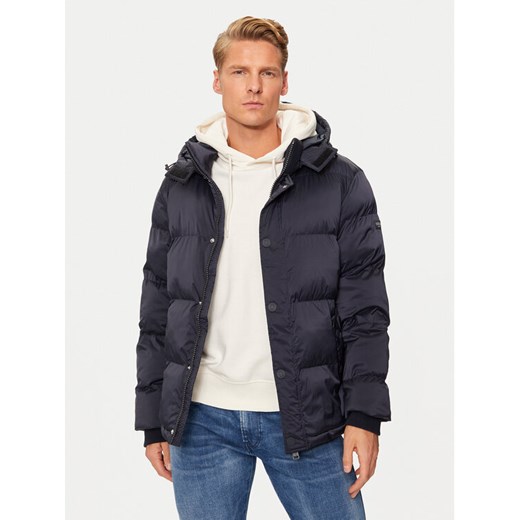 Guess Kurtka zimowa M4BL21 WGJ42 Granatowy Regular Fit ze sklepu MODIVO w kategorii Kurtki męskie - zdjęcie 182675176