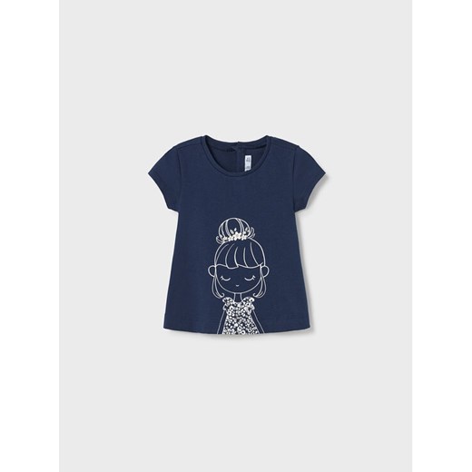 Mayoral T-Shirt 1013 Granatowy ze sklepu MODIVO w kategorii Bluzki dziewczęce - zdjęcie 182675208