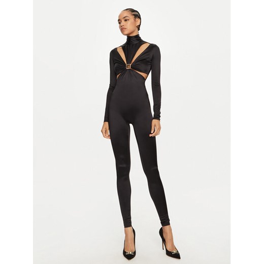 Elisabetta Franchi Kombinezon TU-T32-47E2 Czarny Slim Fit ze sklepu MODIVO w kategorii Kombinezony damskie - zdjęcie 182675219