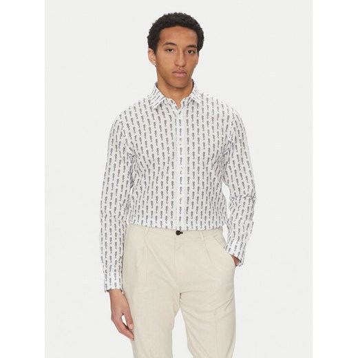 JOOP! Jeans Koszula 15 JJSH-138Hanson 30045983 Beżowy Modern Fit ze sklepu MODIVO w kategorii Koszule męskie - zdjęcie 182675327