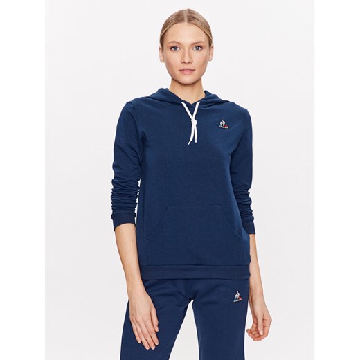Le Coq Sportif Bluza 2310437 Granatowy Regular Fit ze sklepu MODIVO w kategorii Bluzy damskie - zdjęcie 182675368
