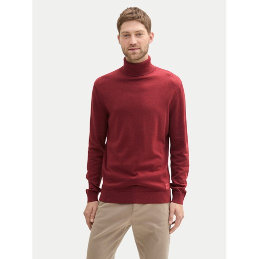 Tom Tailor Golf 1042456 Czerwony Regular Fit ze sklepu MODIVO w kategorii Swetry męskie - zdjęcie 182675387