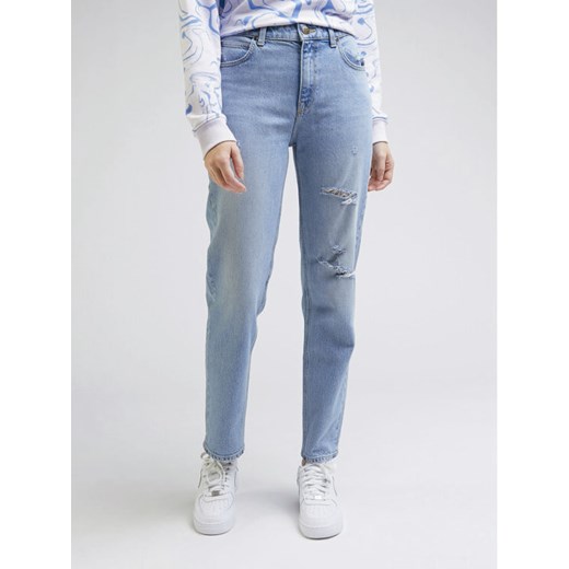 Lee Jeansy L30UHGB46 112330550 Niebieski Regular Fit ze sklepu MODIVO w kategorii Jeansy damskie - zdjęcie 182675388