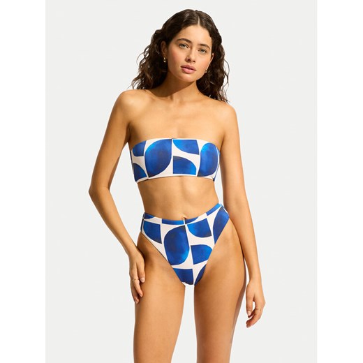 Seafolly Góra od bikini 31534-238 Niebieski ze sklepu MODIVO w kategorii Stroje kąpielowe - zdjęcie 182675399