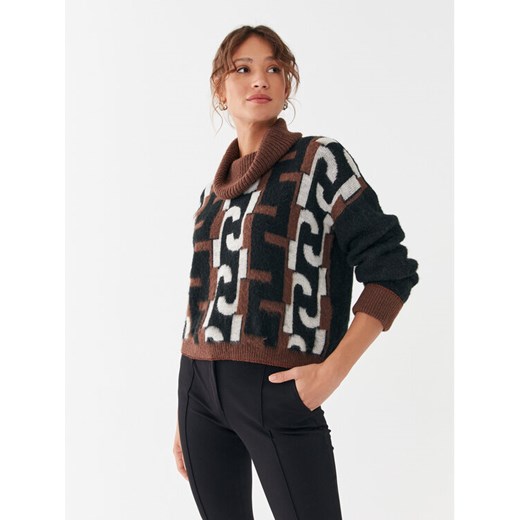 Liu Jo Golf CF3333 MAG94 Kolorowy Relaxed Fit ze sklepu MODIVO w kategorii Swetry damskie - zdjęcie 182675417