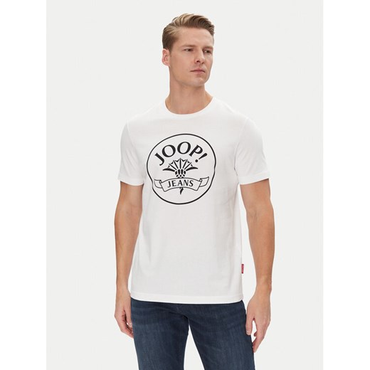 JOOP! Jeans T-Shirt 15 JJJ-30Aleko 30045679 Biały Modern Fit ze sklepu MODIVO w kategorii T-shirty męskie - zdjęcie 182675419
