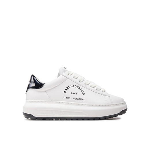 KARL LAGERFELD Sneakersy KL57538 Biały ze sklepu MODIVO w kategorii Buty sportowe męskie - zdjęcie 182675455