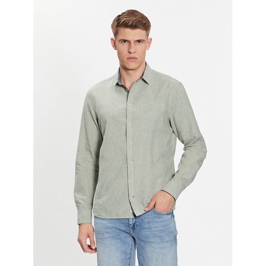 Blend Koszula 20715151 Zielony Regular Fit ze sklepu MODIVO w kategorii Koszule męskie - zdjęcie 182675459