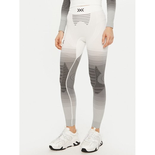 X-Bionic Bielizna termoaktywna dolna Invent IN-YPPYW24W Biały Slim Fit ze sklepu MODIVO w kategorii Bielizna termoaktywna damska - zdjęcie 182675488