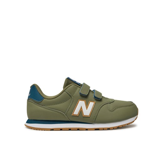 New Balance Sneakersy GV500FDD Zielony ze sklepu MODIVO w kategorii Buty sportowe dziecięce - zdjęcie 182675489