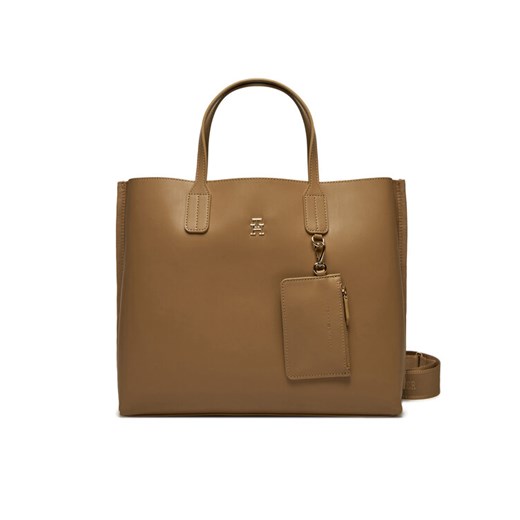 Tommy Hilfiger Torebka AW0AW17335 Beżowy ze sklepu MODIVO w kategorii Torebki damskie - zdjęcie 182675508