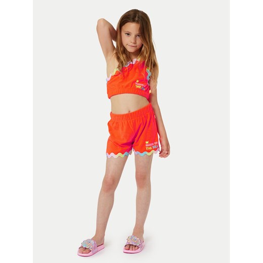Billieblush Szorty materiałowe U20113 Koralowy Regular Fit ze sklepu MODIVO w kategorii Spodenki dziewczęce - zdjęcie 182675655