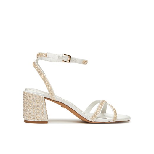 Aldo Sandały Bouclettie 13964895 Biały ze sklepu MODIVO w kategorii Sandały damskie - zdjęcie 182675659
