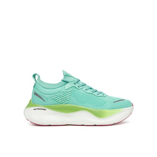 EA7 Emporio Armani Sneakersy X8X246 XK443 D134 Błękitny ze sklepu MODIVO w kategorii Buty sportowe męskie - zdjęcie 182675687