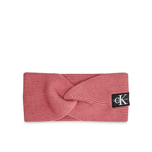 Calvin Klein Opaska materiałowa Mono Logo Patch K60K612660 Różowy ze sklepu MODIVO w kategorii Opaski do włosów - zdjęcie 182675729