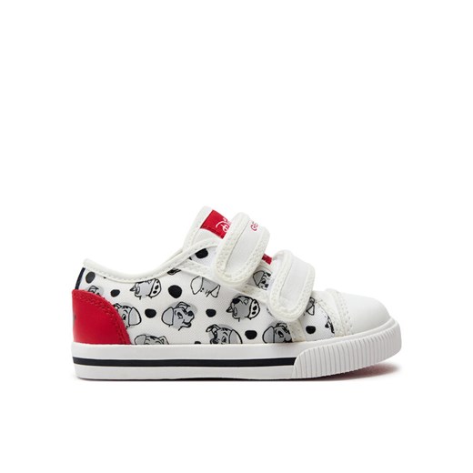 Geox Sneakersy B Kilwi Girl B45D5C 0AN54 C0050 M Biały ze sklepu MODIVO w kategorii Trampki dziecięce - zdjęcie 182675775