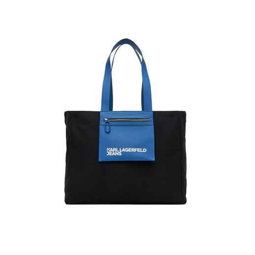 Karl Lagerfeld Jeans Torebka A2W50004 Czarny ze sklepu MODIVO w kategorii Torby Shopper bag - zdjęcie 182675787