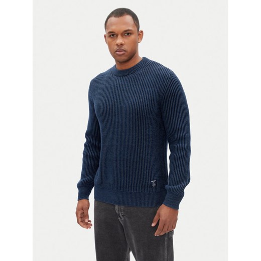 Pepe Jeans Sweter Lawson PM702496 Niebieski Regular Fit ze sklepu MODIVO w kategorii Swetry męskie - zdjęcie 182675848