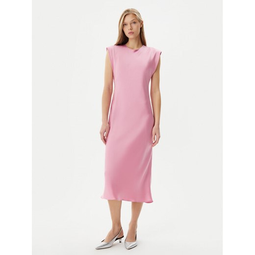 Marella Sukienka koktajlowa Dina 2513221211 Różowy Regular Fit ze sklepu MODIVO w kategorii Sukienki - zdjęcie 182675866