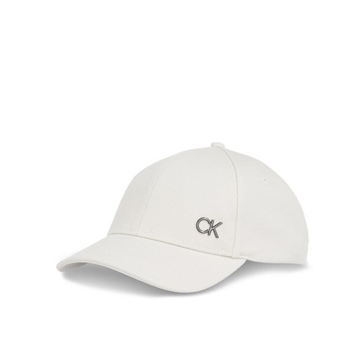 Calvin Klein Czapka z daszkiem Bombed Metal K50K512349 Écru ze sklepu MODIVO w kategorii Czapki z daszkiem męskie - zdjęcie 182675917