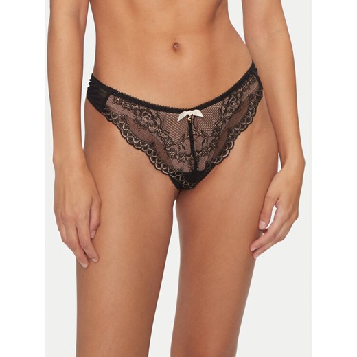 Gossard Stringi Superboost Lace 7716 Czarny ze sklepu MODIVO w kategorii Majtki damskie - zdjęcie 182675919