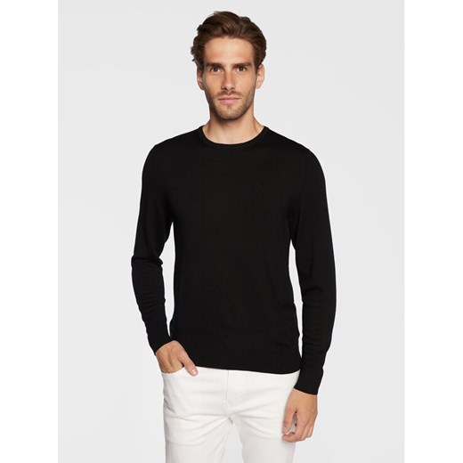 Calvin Klein Sweter Superior K10K109474 Czarny Regular Fit ze sklepu MODIVO w kategorii Swetry męskie - zdjęcie 182675927