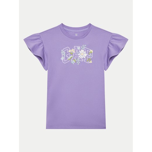 Gap Sukienka codzienna 738639-01 Fioletowy Relaxed Fit ze sklepu MODIVO w kategorii Sukienki dziewczęce - zdjęcie 182675975