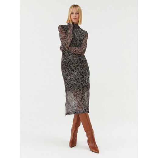 Bruuns Bazaar Sukienka codzienna Phlox BBW3642 Czarny Slim Fit ze sklepu MODIVO w kategorii Sukienki - zdjęcie 182676036