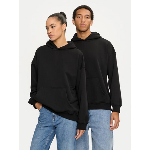 2005 Bluza Unisex Blank Czarny Loose Fit ze sklepu MODIVO w kategorii Bluzy męskie - zdjęcie 182676069