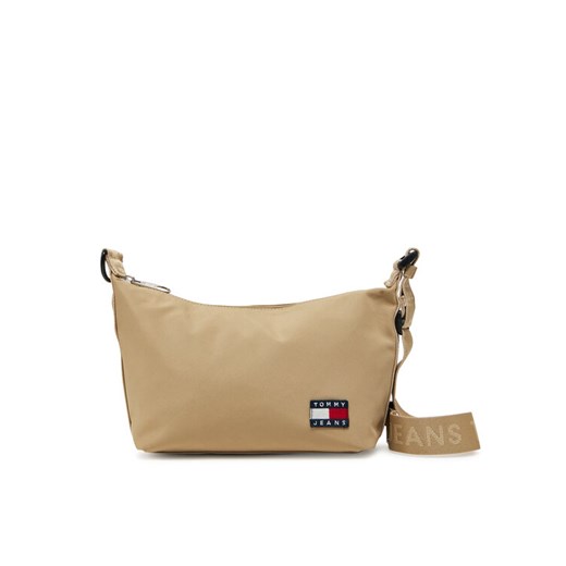 Tommy Jeans Torebka Tjw Ess Daily Shoulder Bag AW0AW17287 Beżowy ze sklepu MODIVO w kategorii Listonoszki - zdjęcie 182676128