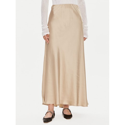 ViCOLO Spódnica maxi TB0342 Beżowy Regular Fit ze sklepu MODIVO w kategorii Spódnice - zdjęcie 182676137