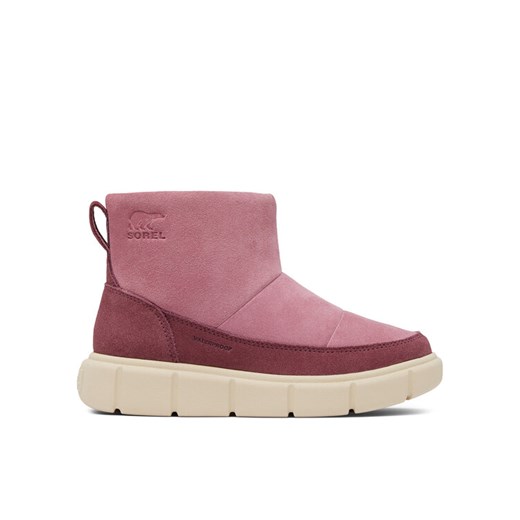 Sorel Śniegowce Youth Sorel Explorer III Slip-On WP 2101331627 Różowy ze sklepu MODIVO w kategorii Buty zimowe dziecięce - zdjęcie 182676177