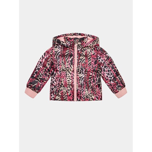 Guess Kurtka puchowa K3BL00 WCFM0 Kolorowy Regular Fit ze sklepu MODIVO w kategorii Kurtki dziewczęce - zdjęcie 182676227