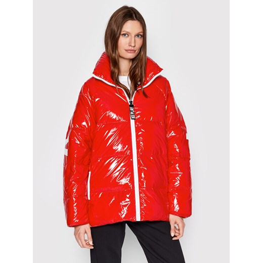 Ice Play Kurtka puchowa 22I U2M0 J011 6403 4448 Czerwony Relaxed Fit ze sklepu MODIVO w kategorii Kurtki damskie - zdjęcie 182676278