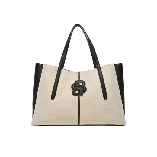 BOSS Torebka Anett 50541502 Beżowy ze sklepu MODIVO w kategorii Torby Shopper bag - zdjęcie 182676327