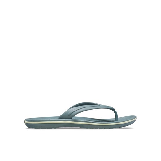 Crocs Japonki Crocband Flip 11033 Zielony ze sklepu MODIVO w kategorii Klapki damskie - zdjęcie 182676399