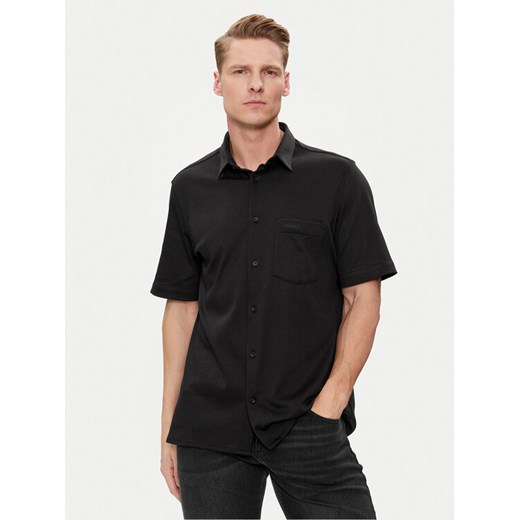 Calvin Klein Koszula K10K112708 Czarny Regular Fit ze sklepu MODIVO w kategorii Koszule męskie - zdjęcie 182676409